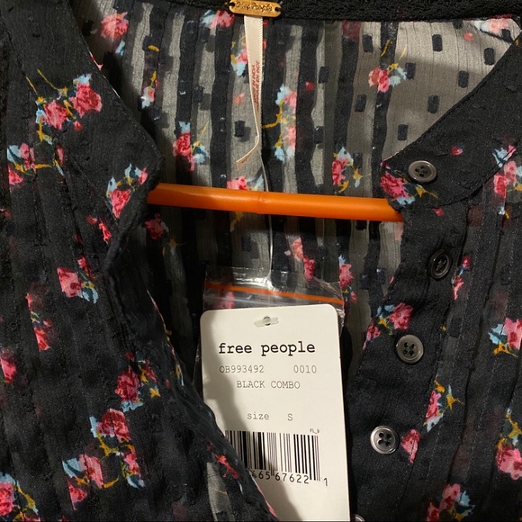 Free People Long Sleeve Blouse - Picture 4 of 6